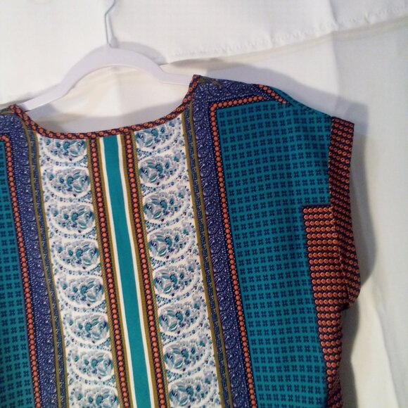 Antilia Femme Blouse Women S Short Sleeve Multi Pattern Colorful - Picture 13 of 15